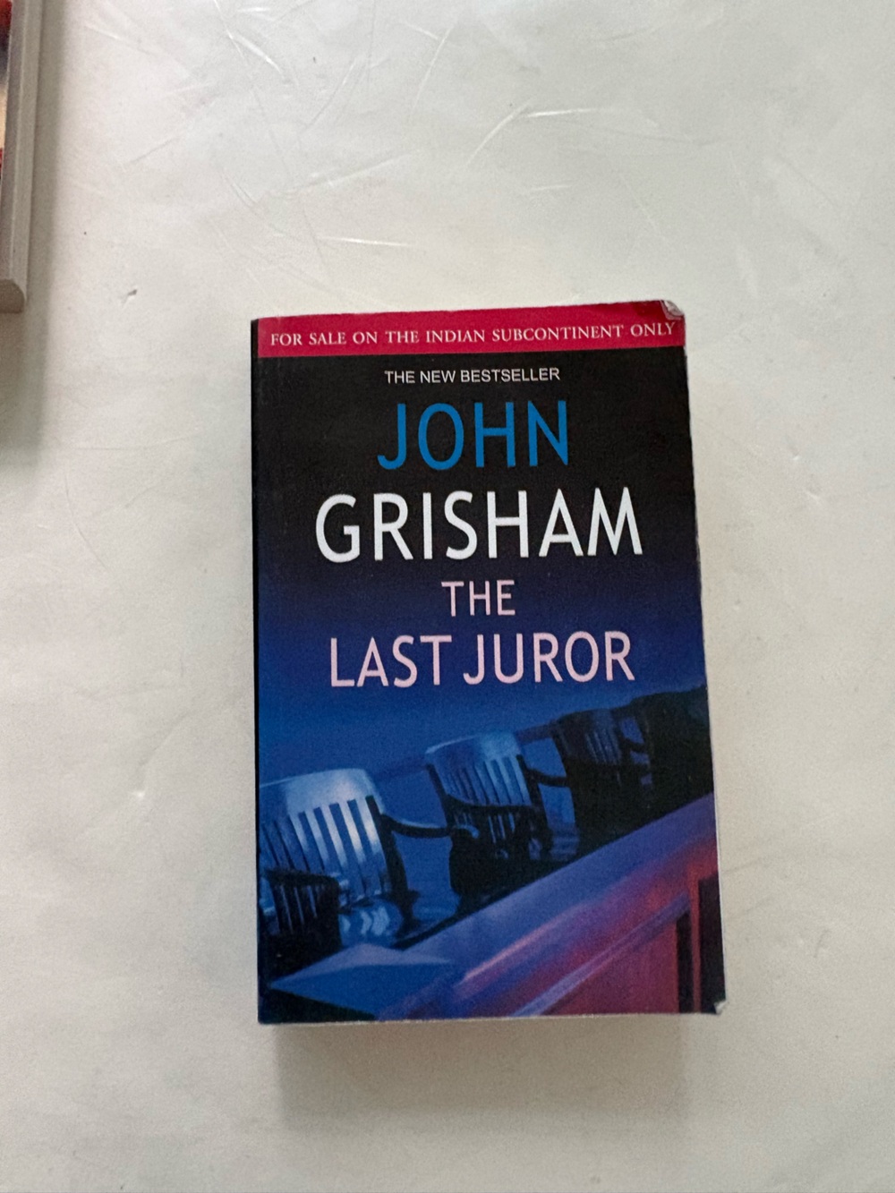 John Grisham "The Last Juror" Paperback - Blue Gradient Cover
